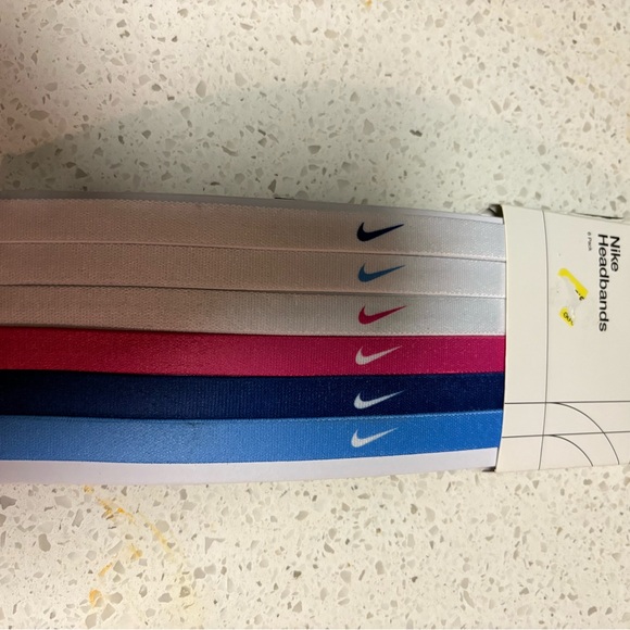 Nike Headbands 6-Pack - Yellow and White - Picture 1 of 3